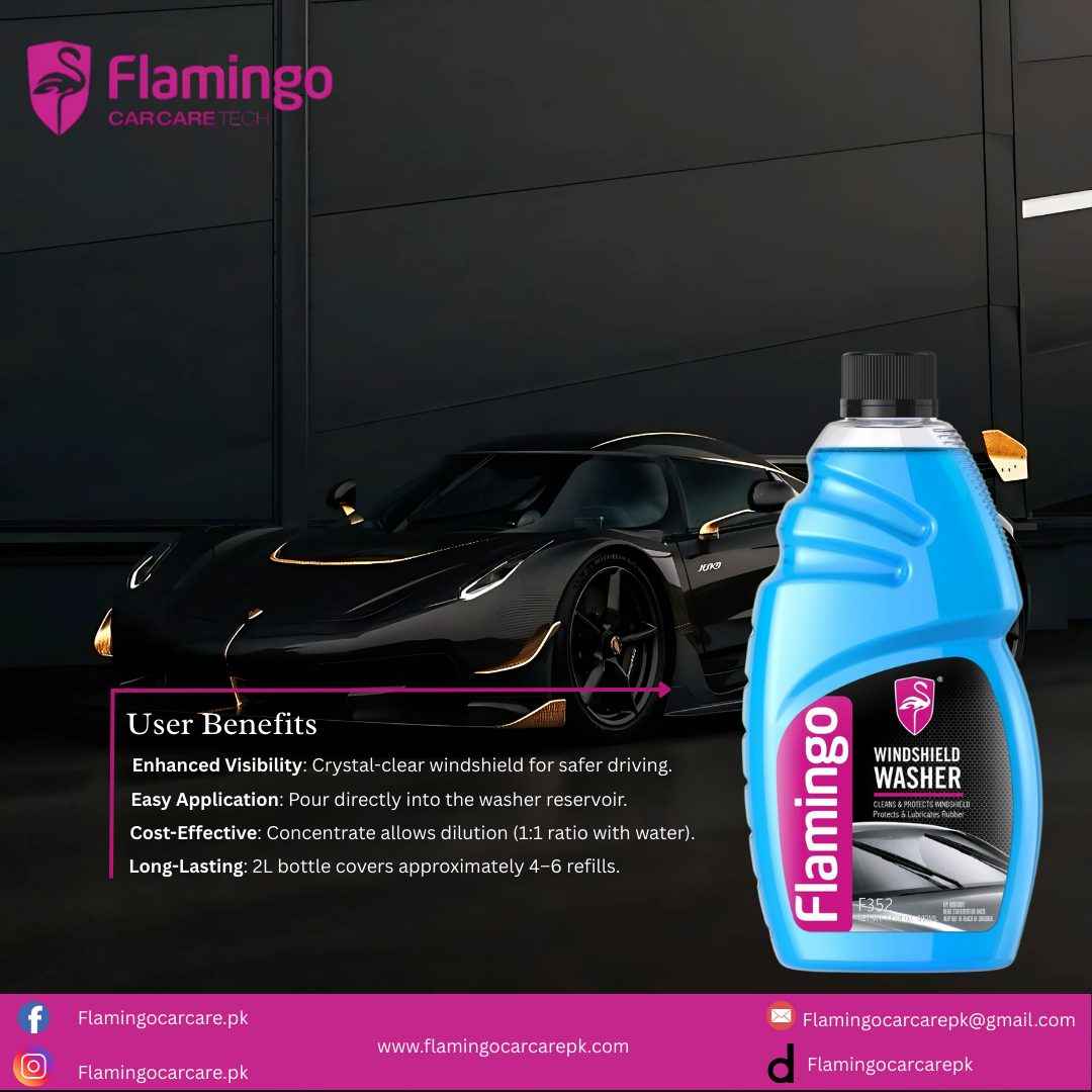 FLAMINGO WINDSHIELD WASHER