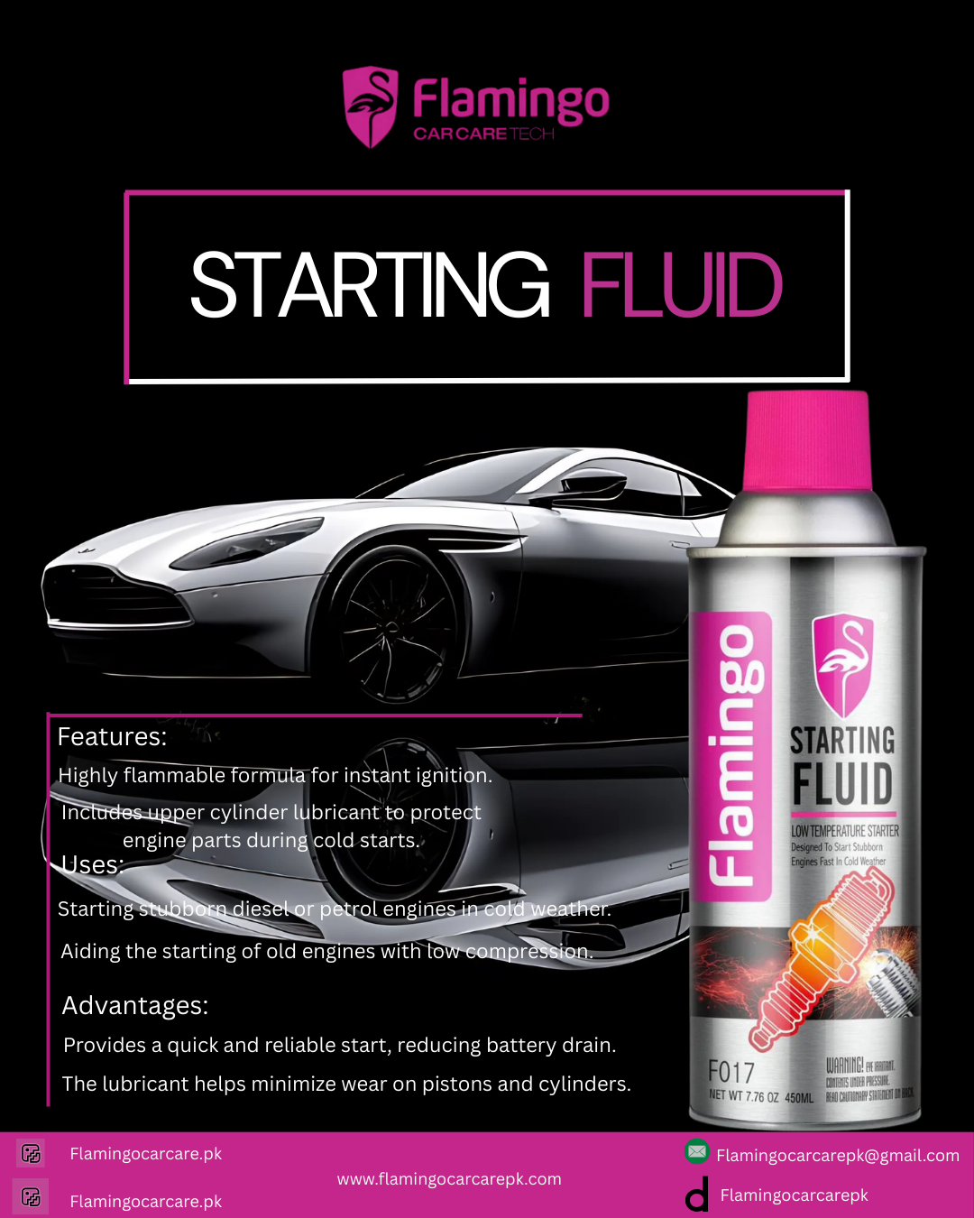 FLAMINGO STARTING FLUID