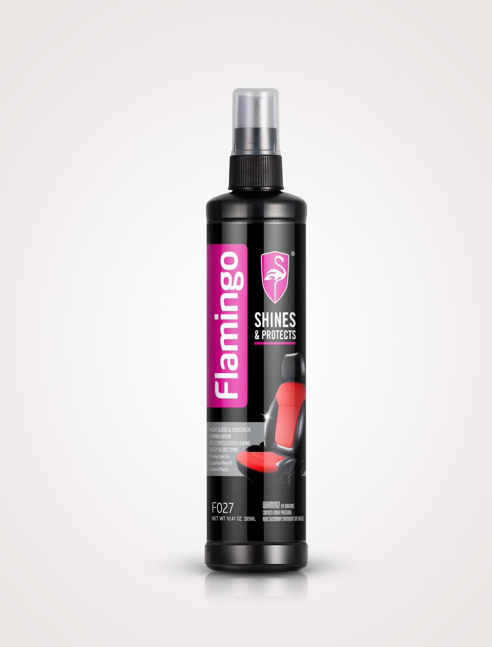 FLAMINGO SHINES & PROTECTS PROTECTANT DASHBOARD POLISH 290ML