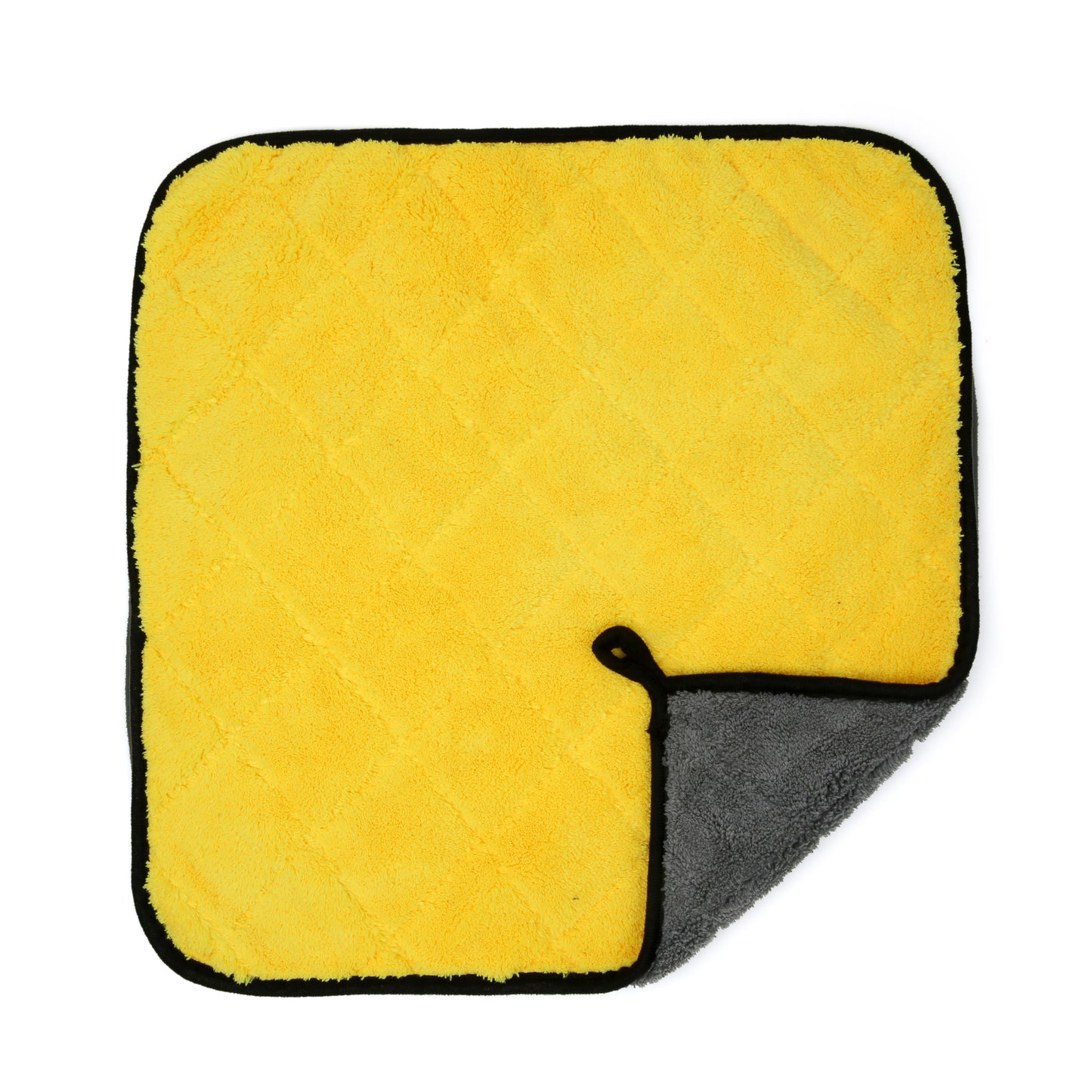 1 PC MICROFIBER 2 IN 1 DOUBLE TOWEL