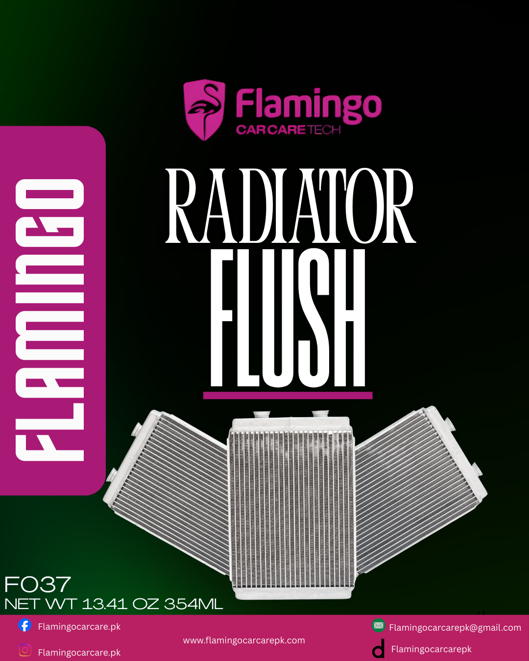 FLAMINGO RADIATOR FLUSH
