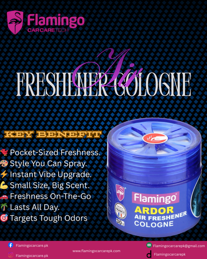 Flamingo ARDOR Air Freshener Gologne