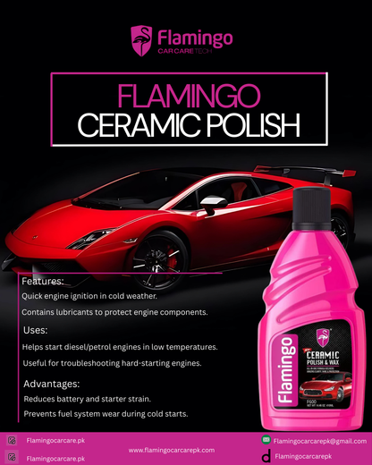 FLAMINGO CERAMIC POLISH 410ML