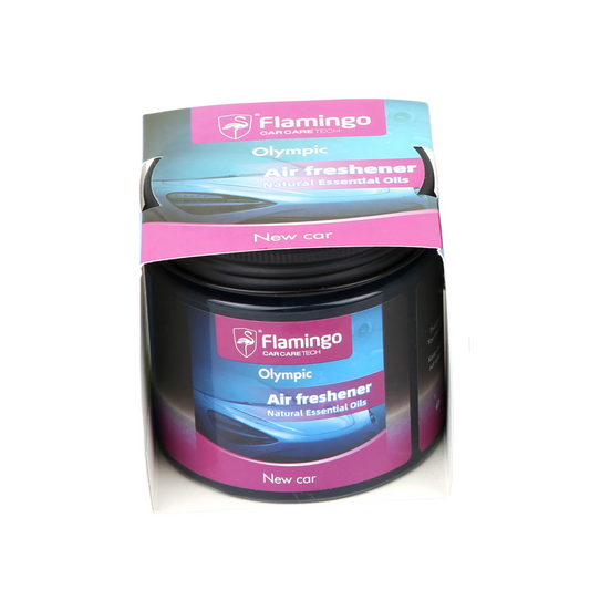 Flamingo Car Care Olympic Air Freshener New Car