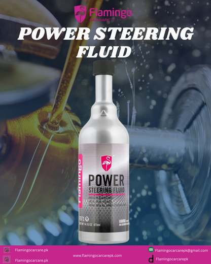 FLAMINGO POWER STEERING FLUID 473ML