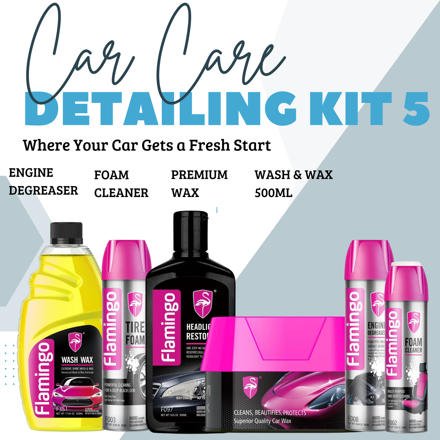 Car Care Detailing Kit 5