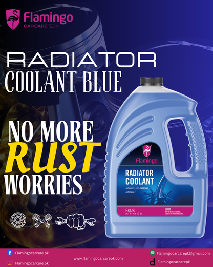 FLAMINGO LONGLIFE COOLANT BLUE 5 LTR