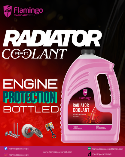 FLAMINGO LONGLIFE COOLANT RED 5 LTR